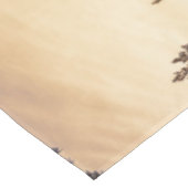 海の近凍っていくの雪の森の夕日 テーブルクロス (アングル)