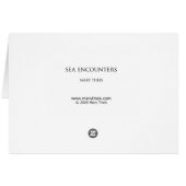 海の遭遇 (裏面横)