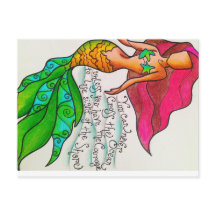 海の郵便はがきを交差させて下さい