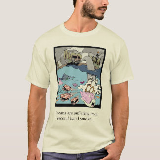 海の酸性化 Tシャツ