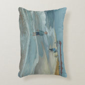 海の金色の裏付けによるSt Mary アクセントクッション (正面(垂直))