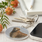 海の金Retreiver キーホルダー (正面右)