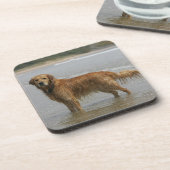 海の金Retreiver コースター (左側)