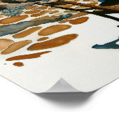 海の隣のテーブル ポスター (角)