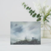 海の霧の船長でクリアをdicovery ポストカード (スタンド正面)