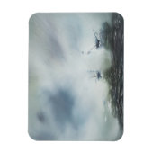 海の霧の船長でクリアをdicovery マグネット (縦)