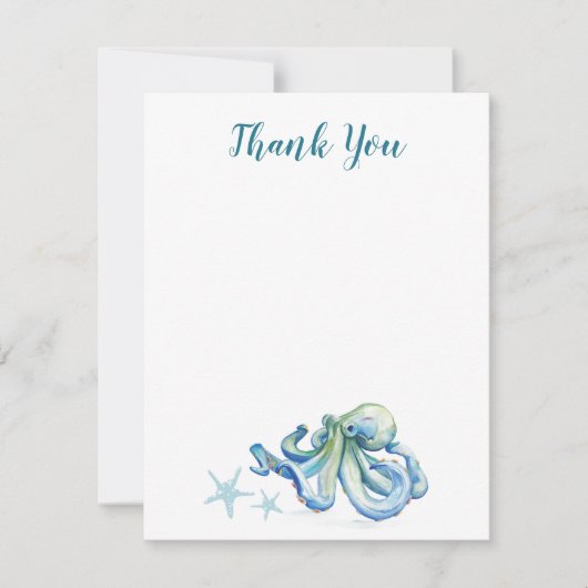 海の青い水の色タコありがとう (正面)