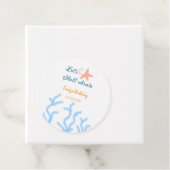 海の青い誕生日の下で貝打ちしよう フェイバータグ (インサイチュ)