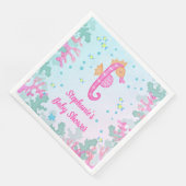 海の青い赤ちゃんシャワーの下の乗馬 (コーナー)