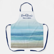 海の青の水の色の海波沿岸