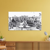 海の静けさの宮殿と水時計 キャンバスプリント (インサイチュ (リビング))