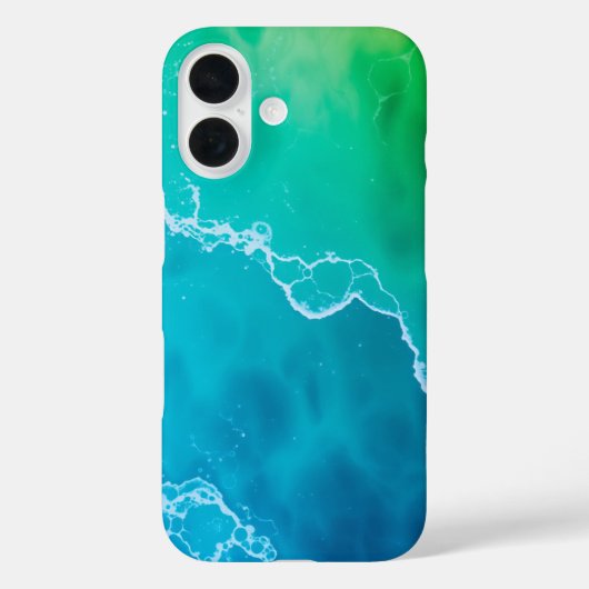 海の静寂:穏やかな海の岬 Case-Mate iPhoneケース (裏面)