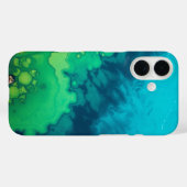 海の静寂：穏やかな海の岬 Case-Mate iPhoneケース (裏面 (横))