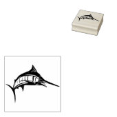 海の風刺 ラバースタンプ (押印)