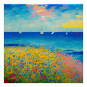 海の風景08 ポスター (正面)