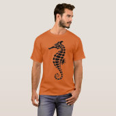 海の馬のギフト Tシャツ (正面フル)