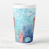 海の馬 カフェラテマグ (正面)