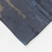 海の馬 – 野生の馬 フリースブランケット (角)