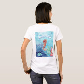海の馬 Tシャツ (裏面フル)