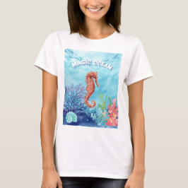 海の馬 Tシャツ