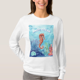海の馬 Tシャツ