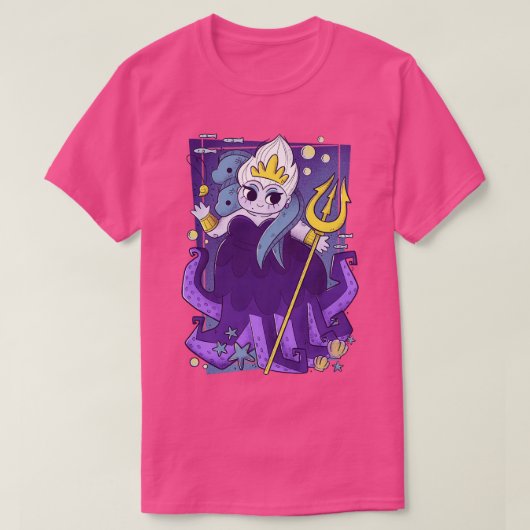 海の魔女 Tシャツ (デザイン正面)