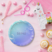 海の魔法の泡の下カスタムパーティー ペーパープレート (パーティー)