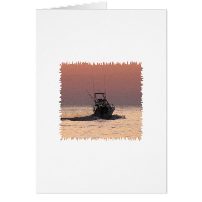 海の魚のボート (正面)