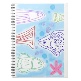 海の魚の芸術 ノートブック