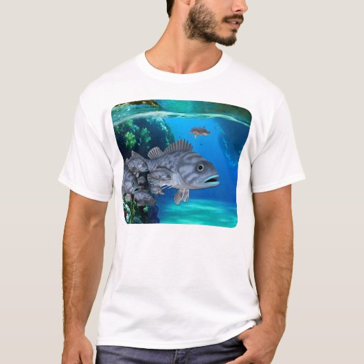 海の魚のTシャツ Tシャツ (正面)