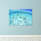 海の魚2 キャンバスプリント (インサイチュ (ウッドフロア))