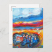 海の魚 ポストカード (正面/裏面)