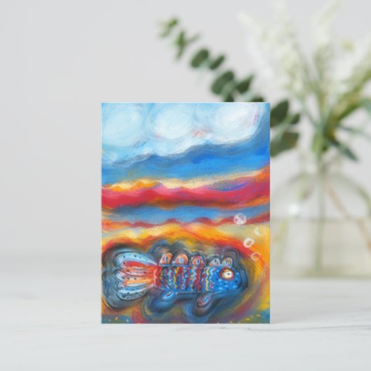 海の魚 ポストカード (スタンド正面)