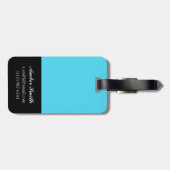 海の魚 ラゲッジタグ (裏面横)