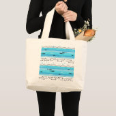 海の魚 ラージトートバッグ (正面(商品))