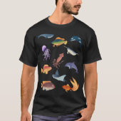 海の魚 Tシャツ (正面)