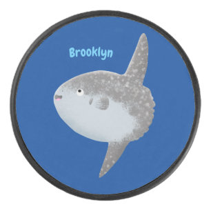 海の魚mola mola molaかわいい漫画 アイスホッケーパック