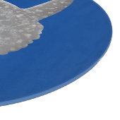 海の魚mola mola molaかわいい漫画 カッティングボード (角)