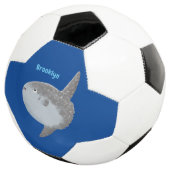 海の魚mola mola molaかわいい漫画 サッカーボール