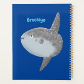 海の魚mola mola molaかわいい漫画 プランナー手帳 (裏面)