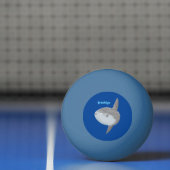 海の魚mola mola molaかわいい漫画 卓球ボール (ネット)