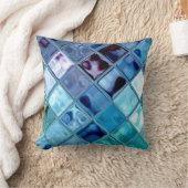 海の鳩の深海の青の装飾用クッション クッション (ブランケット)