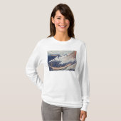海の2つの小さい漁船 Tシャツ (正面フル)