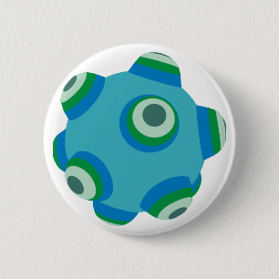 海のClumpBubble 缶バッジ