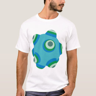 海のClumpBubble Tシャツ