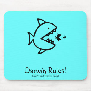 海のGlow_Darwinの規則! マウスパッド