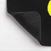 海のGlow_Yellowのタツノオトシゴ マウスパッド (コーナー)