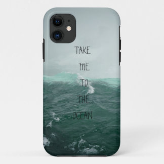 海のIphoneの例に私を連れて行って下さい iPhone 11 ケース