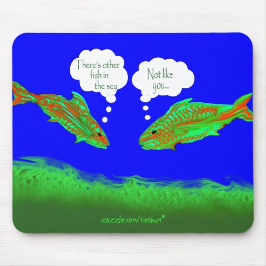 海のmousepadの他の魚 マウスパッド (正面)