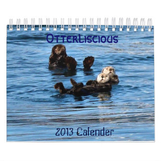 海のOtterliscious 2013のカレンダー カレンダー